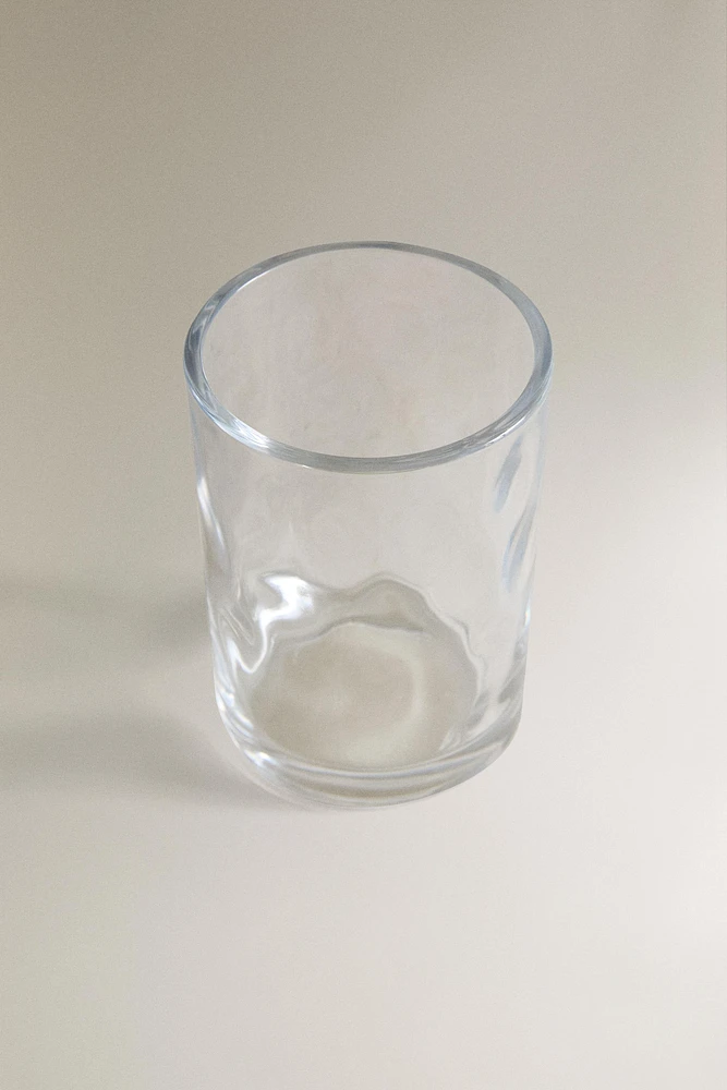 PORTE-BROSSES À DENTS VERRE