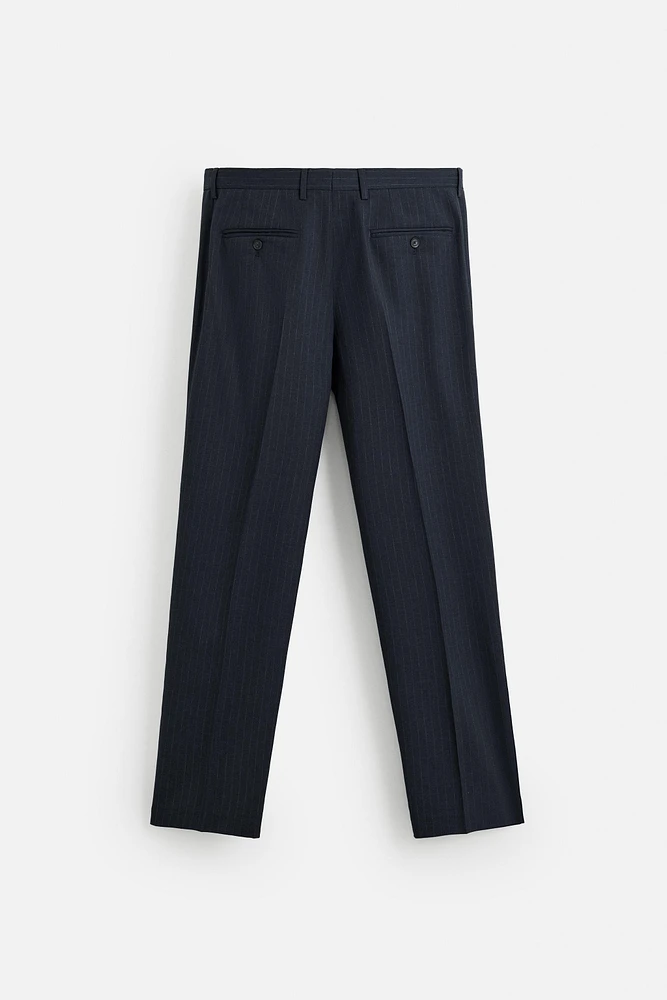 PANTALON DE COSTUME À RAYURES