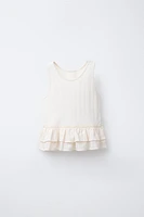 LACE CONTRAST TOP