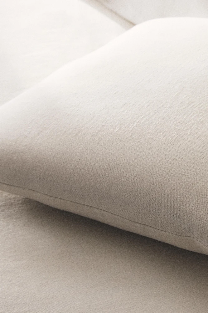 HOUSSE DE COUSSIN LIN