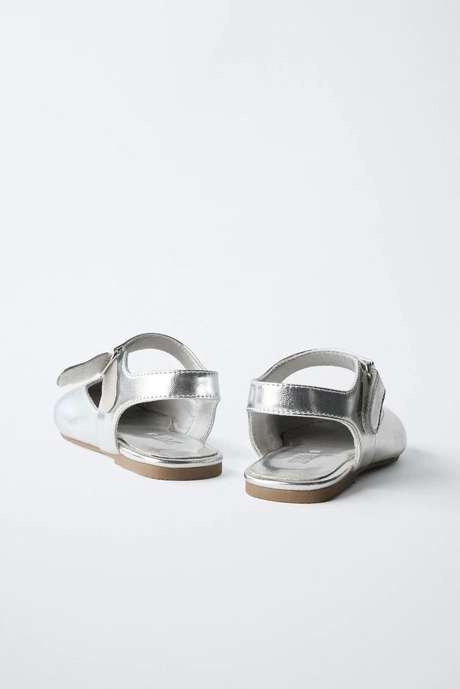 BALLERINES À BRIDES ARRIÈRE
