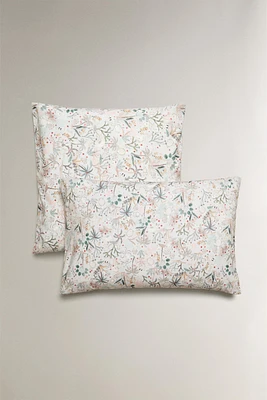 CHILDREN’S SEA PRINT PILLOWCASE