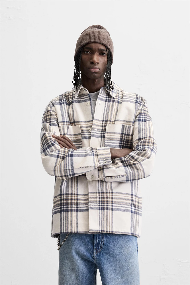 PLAID FLANNEL SHIRT