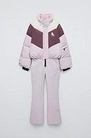 WINDPROOF AND WATER REPELLENT DOWN JUMPSUIT RECCO® SYSTEM SKI COLLECTION