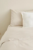 SATEEN FITTED SHEET | 15.7" THICK ( THREAD COUNT
