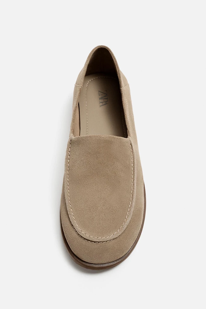 LEATHER LOAFERS