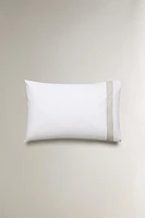 COTTON PILLOWCASE WITH BORDER