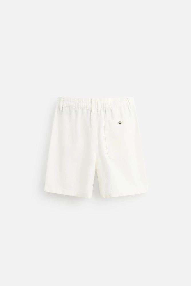 LINEN - COTTON SHORTS