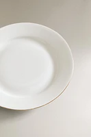 ASSIETTE À DESSERT PORCELAINE BONE CHINA BORD