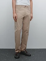 Faux jean relaxed fit