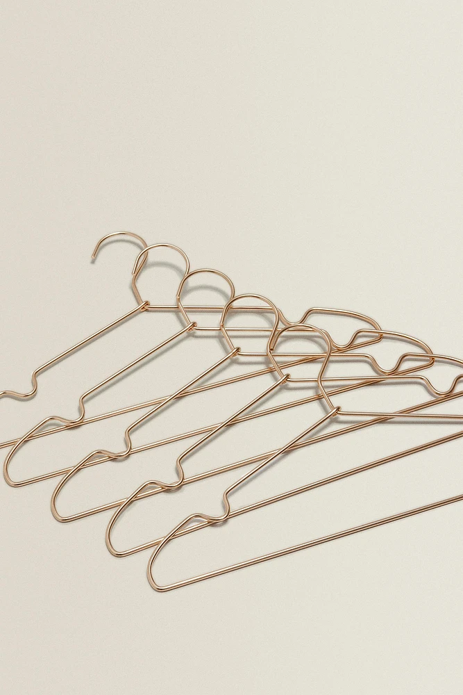 METAL HANGER (SET OF 5)