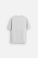 PRINTED TEXT T-SHIRT