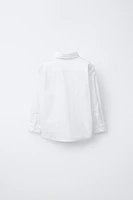 SUPER STRETCH SHIRT WITH REMOVABLE BOW TIE