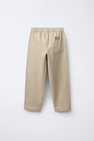 TAPERED FIT POCKETED PANTS