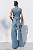 HIGH RISE Z1975 DARTED WIDE LEG JEANS