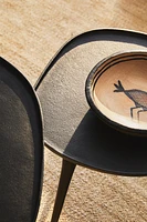 METAL SIDE TABLE
