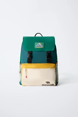 MULTICOLOR SCHOOL BACKPACK