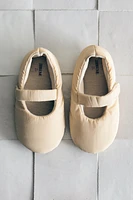 CHILDREN'S FABRIC BALLET FLATS