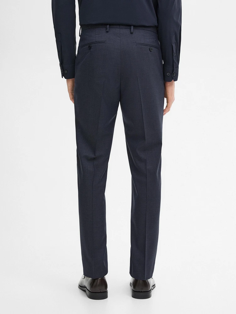 Pantalon de costume 100 % laine