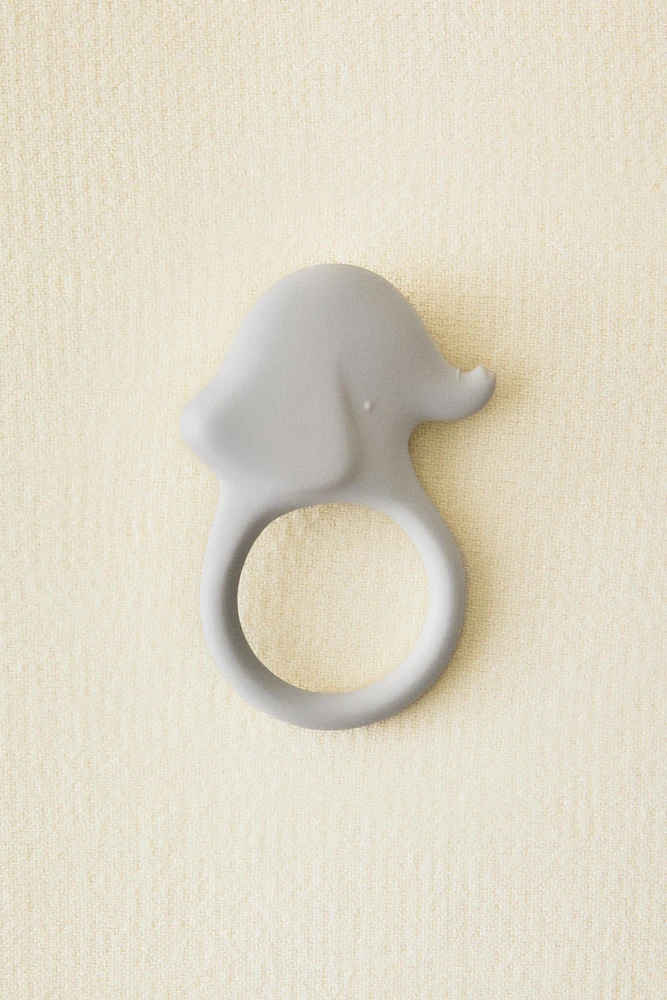 CHILDREN'S ELEPHANT TEETHER