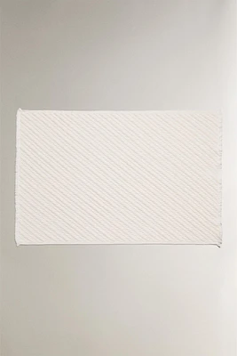 TAPIS DE BAIN RAYURES DIAGONALES