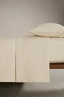 WASHED LINEN FLAT SHEET (140 GXM²)