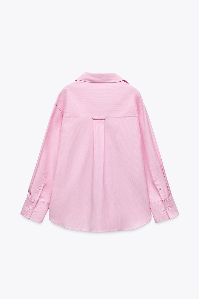 CHEMISE OXFORD AVEC COTON