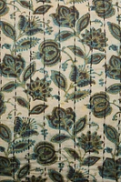 HOUSSE DE COUSSIN FLEUR ET POMPON