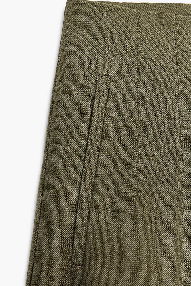 PANTALON DROIT RUSTIQUE