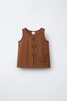 CROCHET STITCH BIRD T-SHIRT