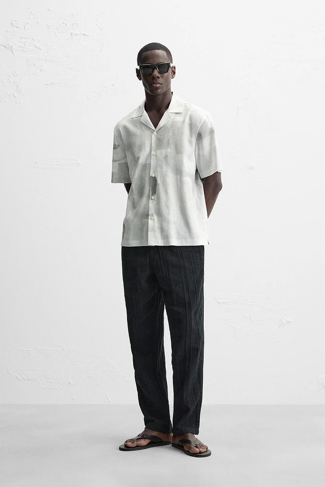 CHEMISE À IMPRIMÉ ABSTRAIT