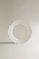 ASSIETTE À DESSERT PORCELAINE BONE CHINA BORD