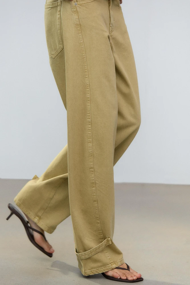 PANTALON BALLOON AVEC PASSANTS