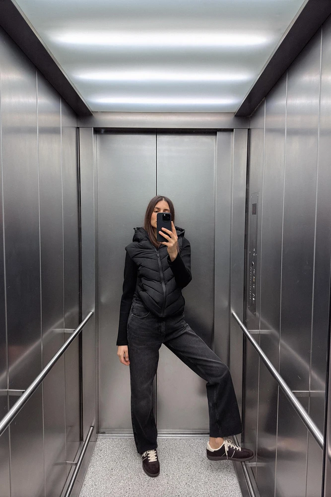 COMBINATION PUFFER JACKET