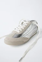 METALLIC SNEAKERS