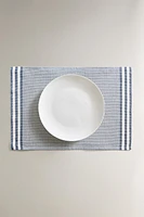 STRIPED INDIVIDUAL TABLECLOTH (PACK OF 2)