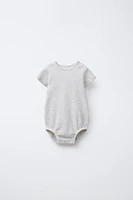 TWO-PACK WAFFLE BODYSUITS