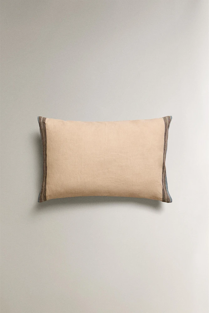 HOUSSE DE COUSSIN RAYURES