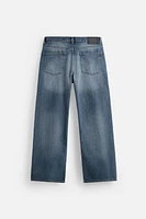 FLARE FIT BAGGY JEANS