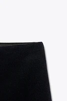 KNIT MINI SKIRT