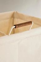 CORBEILLE DOUBLE PLIABLE POUR VÊTEMENTS