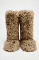 BOTTES EFFET FOURRURE SKI COLLECTION