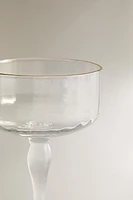 VERRE À VIN RECYCLABLE RELIEF