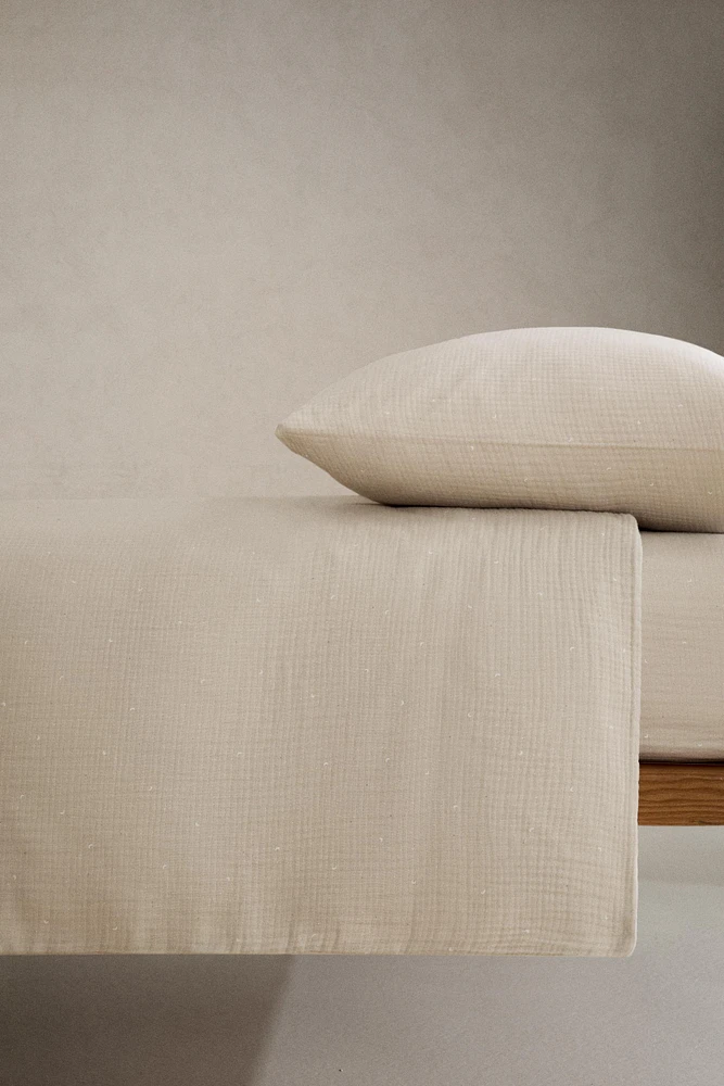 CHILDREN’S MUSLIN MOON FITTED SHEET