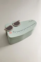 CHILDREN’S SILICONE CROCODILE LUNCH BOX