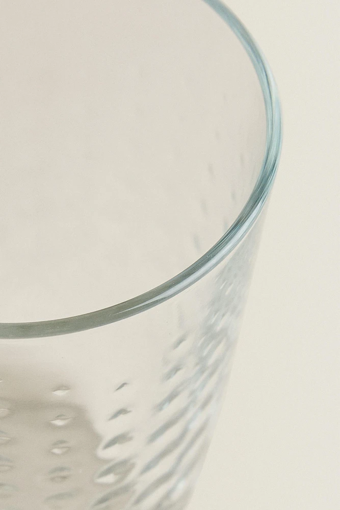 VERRE MOTIF RELIEF