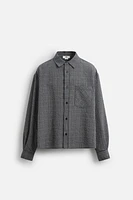 PLAID POCKET SHIRT
