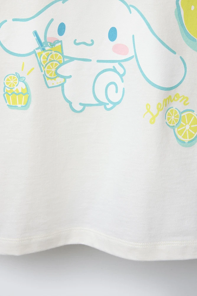 T-SHIRT CITRONS CINNAMOROLL © SANRIO