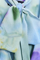 PRINTED TIE TOP