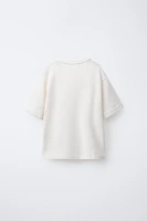 TEXTURED KNIT T-SHIRT